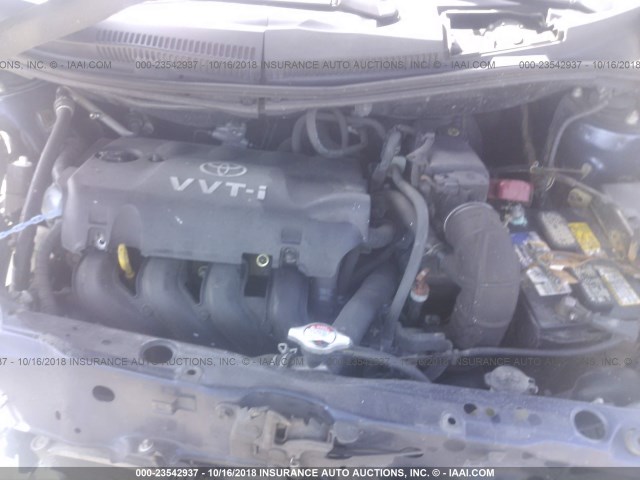 JTKKT624865021153 - 2006 TOYOTA SCION XA BLUE photo 10