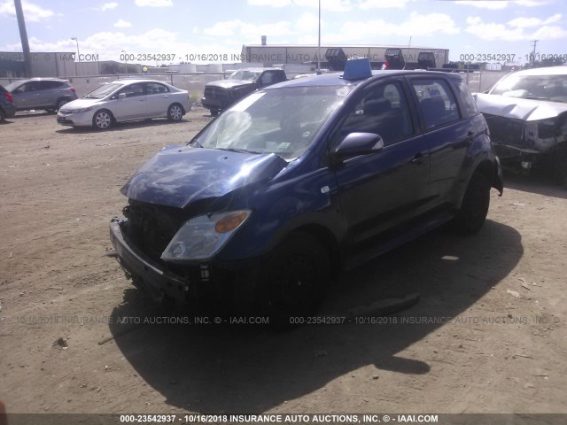 JTKKT624865021153 - 2006 TOYOTA SCION XA BLUE photo 2