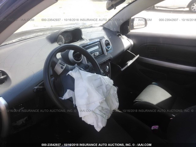 JTKKT624865021153 - 2006 TOYOTA SCION XA BLUE photo 5