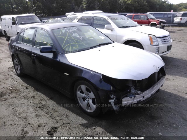 WBANB33514B113424 - 2004 BMW 545 I BLUE photo 1