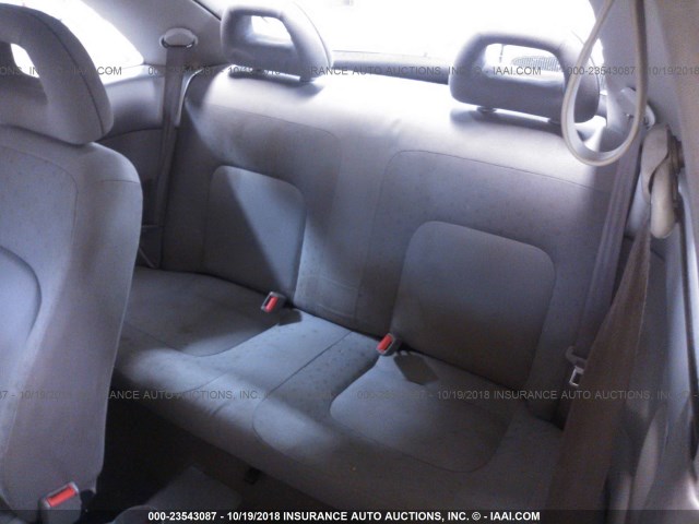 3VWBB61C8WM012267 - 1998 VOLKSWAGEN NEW BEETLE 银色 照片 8