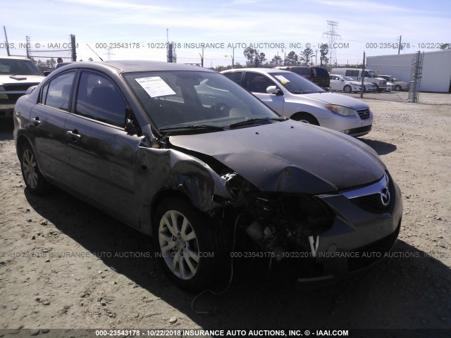 JM1BK12FX71694680 - 2007 MAZDA 3 I GRAY photo 1