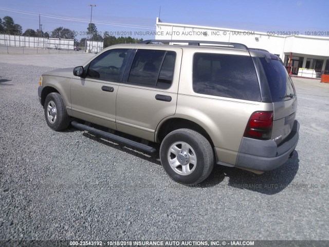 1FMZU62K53UC19686 - 2003 FORD EXPLORER XLS/XLS SPORT GOLD photo 3
