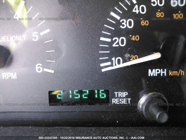 1J4FJ68SXWL104304 - 1998 JEEP CHEROKEE SPORT/CLASSIC წითელი ფოტო 7