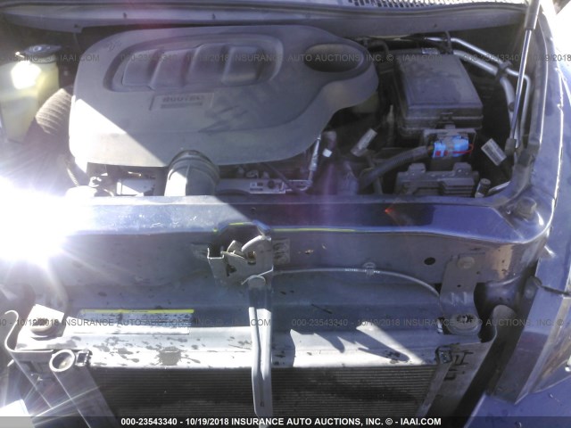 3GNCA13BX9S633888 - 2009 CHEVROLET HHR LS Mavi foto 10