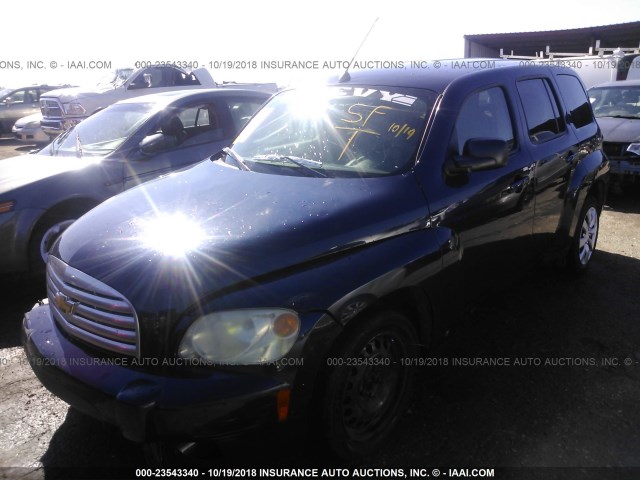 3GNCA13BX9S633888 - 2009 CHEVROLET HHR LS Mavi foto 2
