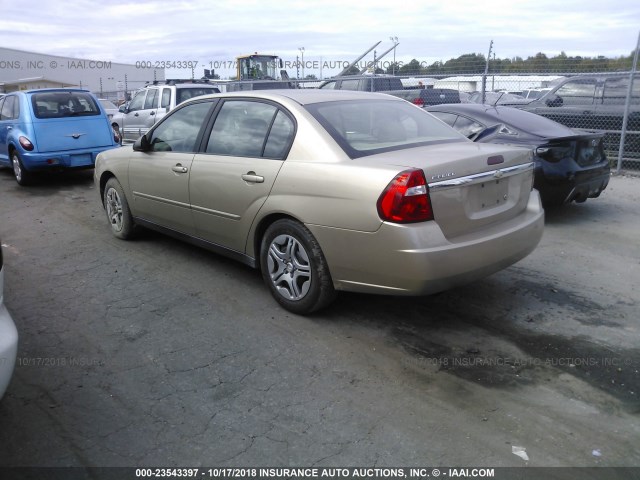 1G1ZS58N98F101957 - 2008 CHEVROLET MALIBU LS ოქროსფერი ფოტო 3