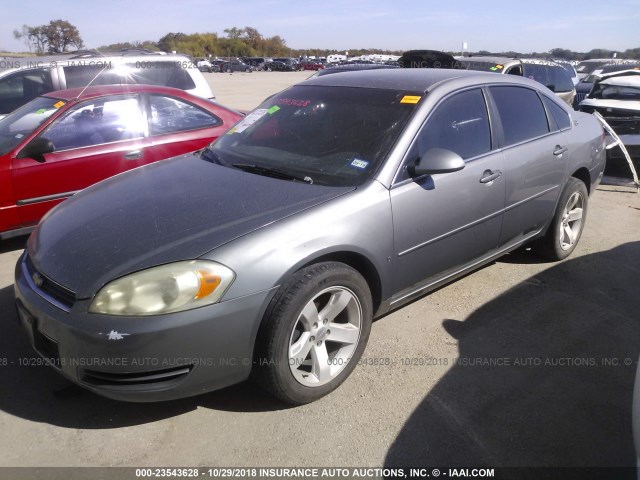 2G1WB58K269437786 - 2006 CHEVROLET IMPALA LS SILVER photo 2