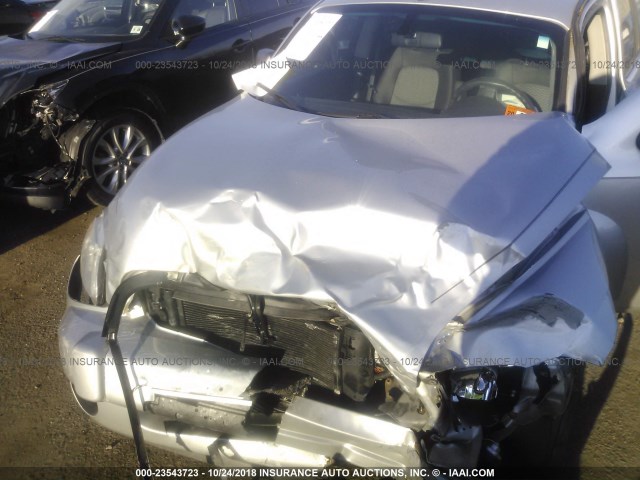 3GNBAADB1AS502346 - 2010 CHEVROLET HHR LS Plata foto 10