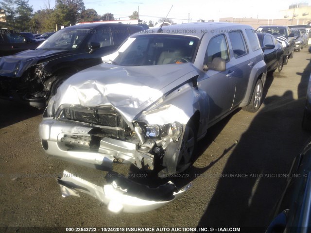 3GNBAADB1AS502346 - 2010 CHEVROLET HHR LS Plata foto 2