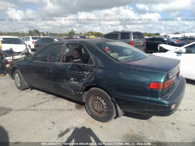 JT2BG22K0W0144017 - 1998 TOYOTA CAMRY CE/LE/XLE 绿色 照片 3