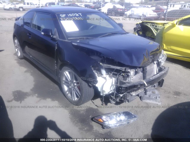 JTKJF5C79D3046044 - 2013 TOYOTA SCION TC 黑色 照片 1