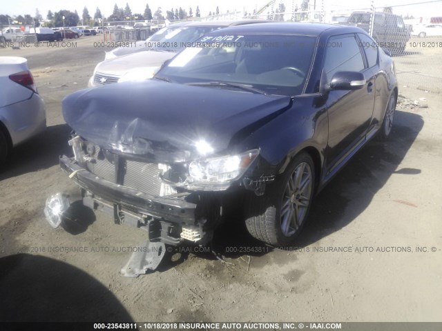 JTKJF5C79D3046044 - 2013 TOYOTA SCION TC 黑色 照片 2