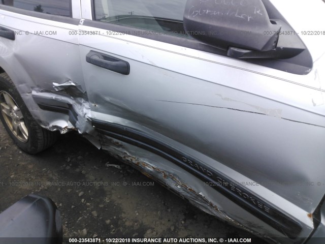 1J4GR48K25C620091 - 2005 JEEP GRAND CHEROKEE LAREDO/COLUMBIA/FREEDOM 银色 照片 6