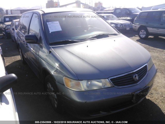 2HKRL18561H619355 - 2001 HONDA ODYSSEY LX BLUE photo 1