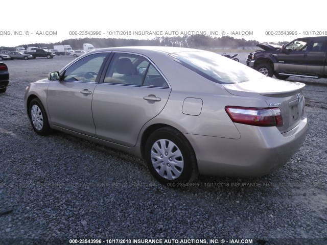4T1BE46K37U643936 - 2007 TOYOTA CAMRY NEW GENERAT CE/LE/XLE/SE GOLD photo 3