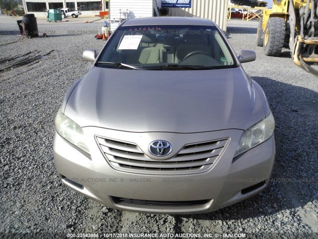 4T1BE46K37U643936 - 2007 TOYOTA CAMRY NEW GENERAT CE/LE/XLE/SE GOLD photo 6