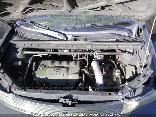 JTLKT324250178196 - 2005 TOYOTA SCION XB Yaşıl foto 10