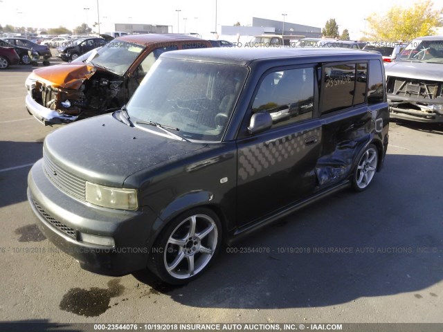 JTLKT324250178196 - 2005 TOYOTA SCION XB Yaşıl foto 2