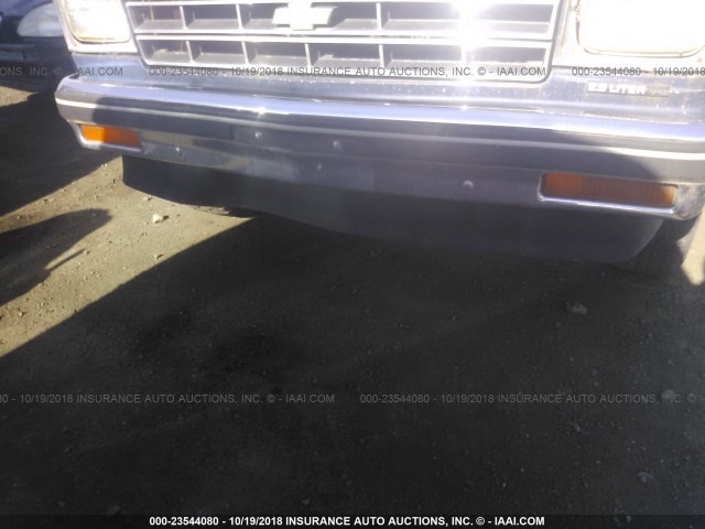 1G8CT18B6F0174769 - 1985 CHEVROLET BLAZER S10 BLUE photo 6