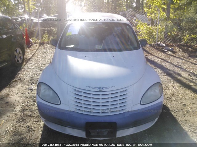 3C4FY48B53T527376 - 2003 CHRYSLER PT CRUISER CLASSIC WHITE photo 6