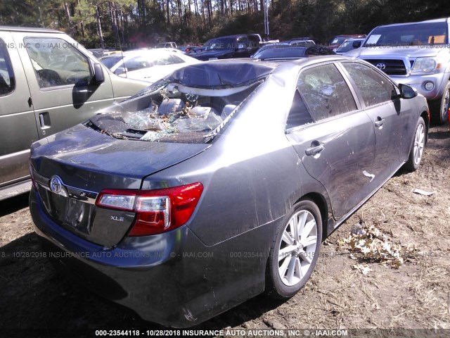 4T1BF1FK0CU125207 - 2012 TOYOTA CAMRY SE/LE/XLE 灰色 照片 4
