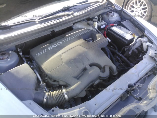 1G1ZH57B994211541 - 2009 CHEVROLET MALIBU 1LT BLUE photo 10