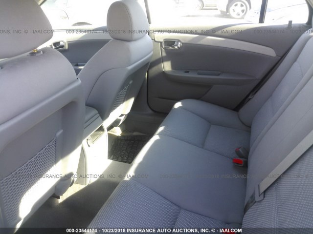 1G1ZH57B994211541 - 2009 CHEVROLET MALIBU 1LT BLUE photo 8