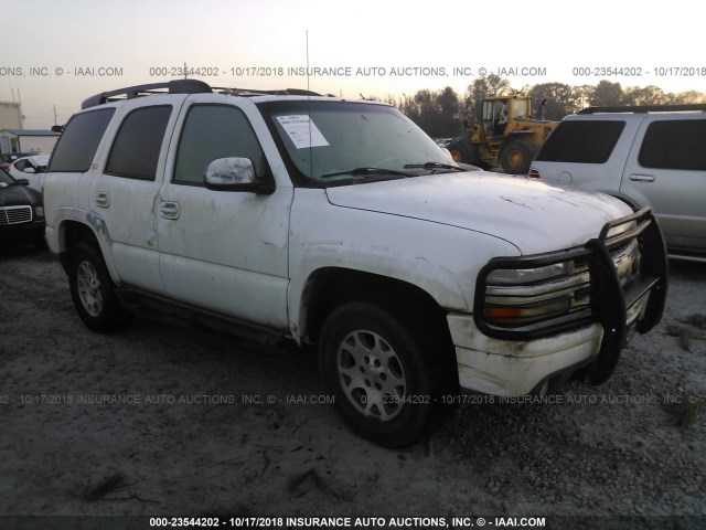 1GNEK13Z74R210524 - 2004 CHEVROLET TAHOE K1500 WHITE photo 1