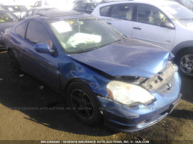 JH4DC53074S017629 - 2004 ACURA RSX TYPE-S BLUE photo 1