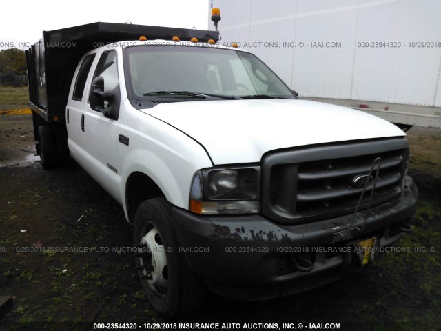 1FDXW46PX4EC19268 - 2004 FORD F450 CREWCAB SUPER DUTY WHITE photo 1