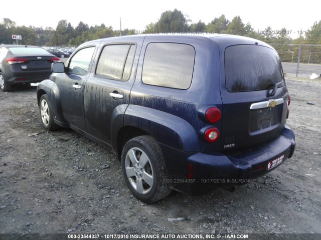3GNDA13D77S637352 - 2007 CHEVROLET HHR LS Azul foto 3