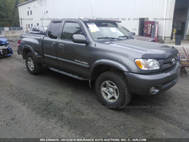 5TBBT481X3S371147 - 2003 TOYOTA TUNDRA ACCESS CAB LIMITED GRAY photo 1