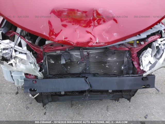 4T1BF1FK0CU637209 - 2012 TOYOTA CAMRY SE/LE/XLE წითელი ფოტო 6