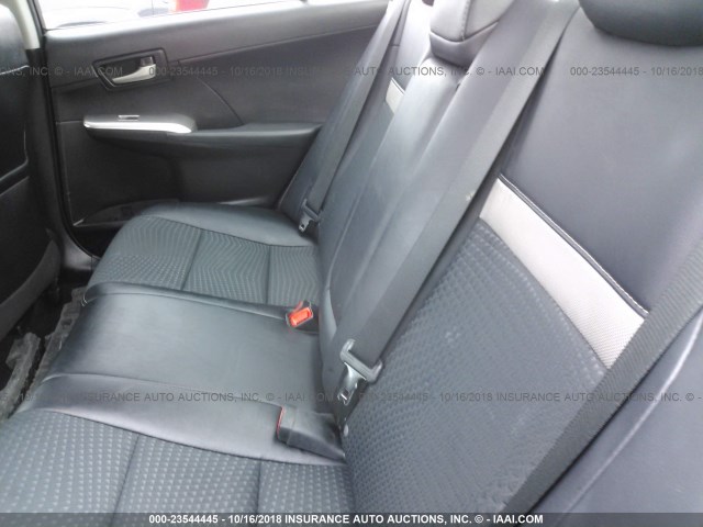 4T1BF1FK0CU637209 - 2012 TOYOTA CAMRY SE/LE/XLE წითელი ფოტო 8