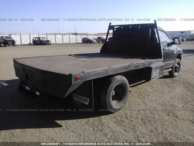 3D6WG46A87G842937 - 2007 DODGE RAM 3500 ST/SLT BLACK photo 4