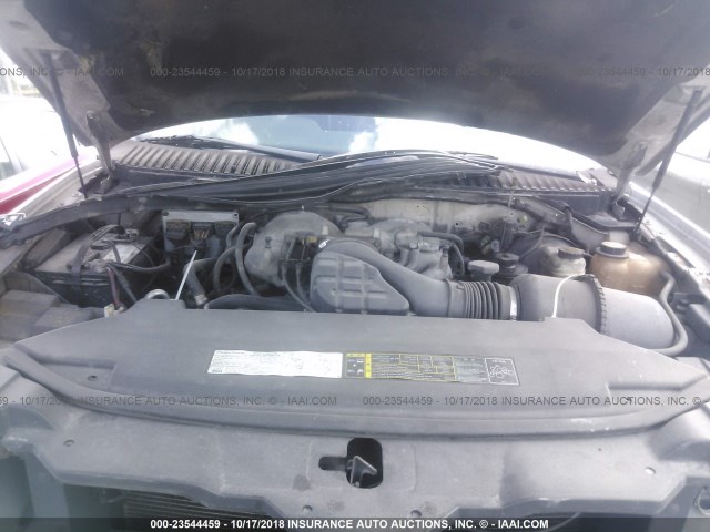 5LMFU27R24LJ01391 - 2004 LINCOLN NAVIGATOR SILVER photo 10