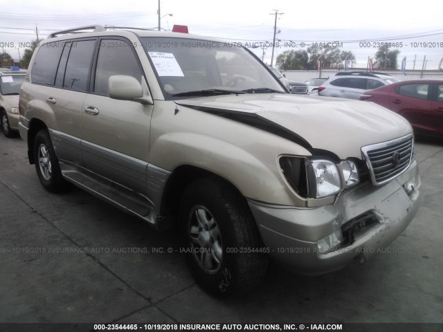 JT6HT00W8Y0115740 - 2000 LEXUS LX 470 TAN photo 1