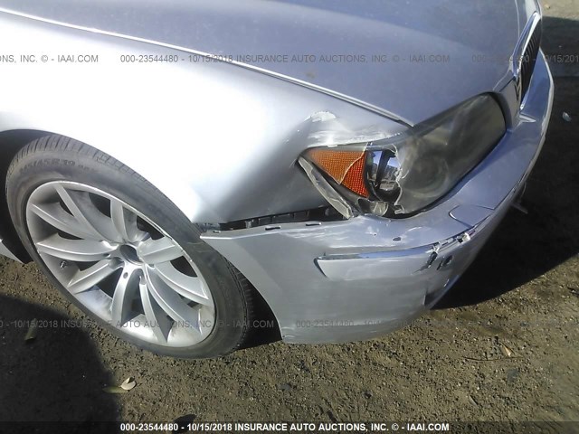 WBAHL83598DT11489 - 2008 BMW 750 I SILVER photo 6