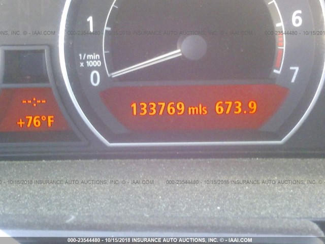 WBAHL83598DT11489 - 2008 BMW 750 I SILVER photo 7