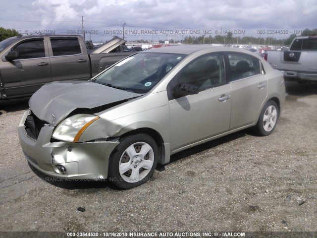 3N1AB61EX8L688361 - 2008 NISSAN SENTRA 2.0/2.0S/2.0SL SILVER photo 2