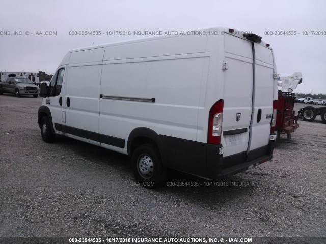 3C6URVJG0JE102883 - 2018 RAM PROMASTER 3500 3500 HIGH WHITE photo 3