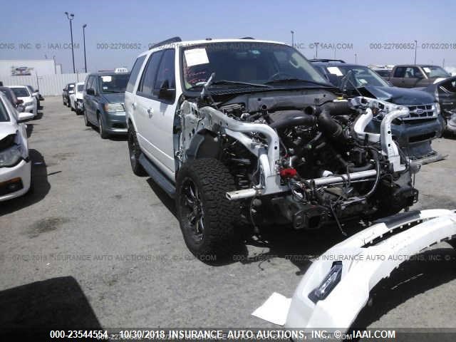 1FMJU1HT4GEF10793 - 2016 FORD EXPEDITION XLT/KING RANCH WHITE photo 1