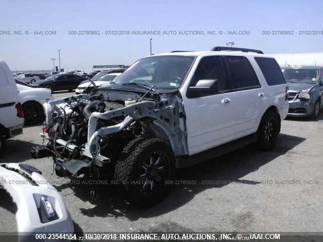 1FMJU1HT4GEF10793 - 2016 FORD EXPEDITION XLT/KING RANCH WHITE photo 2