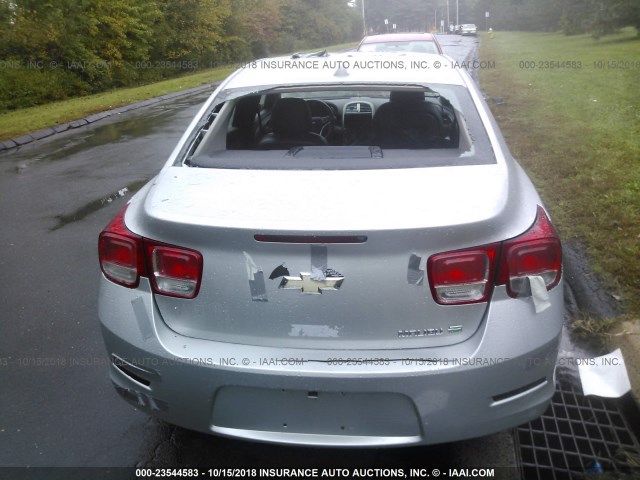 1G11D5RR3DF102427 - 2013 CHEVROLET MALIBU 1LT SILVER photo 6