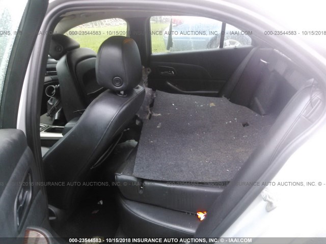 1G11D5RR3DF102427 - 2013 CHEVROLET MALIBU 1LT SILVER photo 8