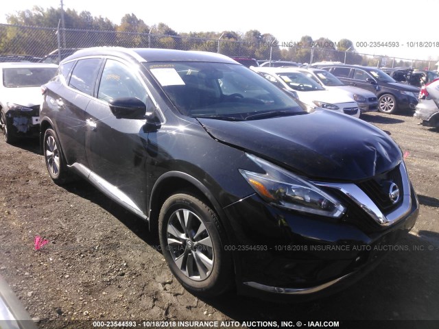 5N1AZ2MH0JN147943 - 2018 NISSAN MURANO S/SL/SV/PLATINUM BLACK photo 1