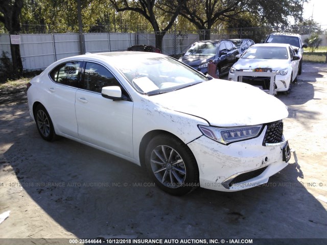 19UUB1F3XJA006632 - 2018 ACURA TLX WHITE photo 1