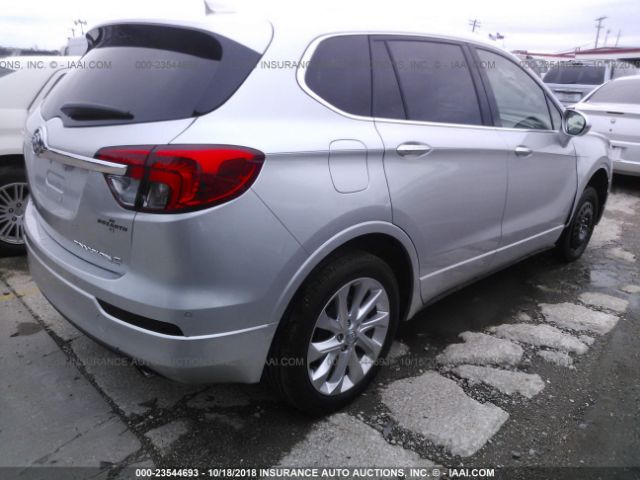 LRBFXESX1GD157518 - 2016 BUICK ENVISION PREMIUM SILVER photo 4