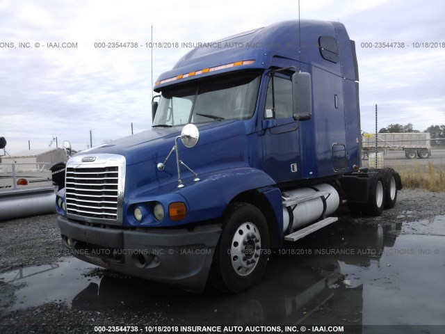 1FUJBBAV26PX14290 - 2006 FREIGHTLINER CONVENTIONAL ST120 BLUE photo 2
